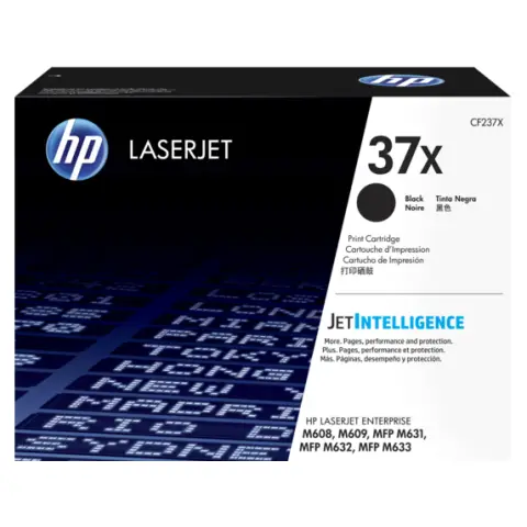 HP CF237X - Toner 37X do HP LaserJet Enterprise M608, M609, MFP M631 ...